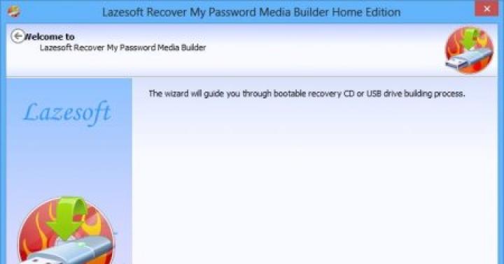Ohjelmat Windows 7 -järjestelmänvalvojan salasanojen poistamiseen